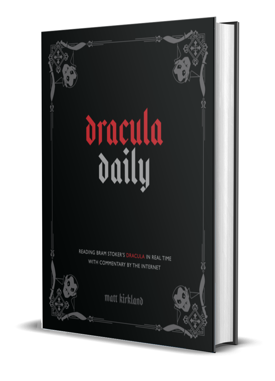 Dracula Daily the book